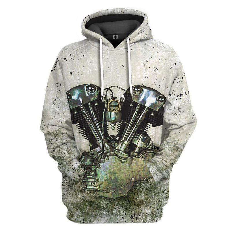Bikergod Motorcycle Hoodie/Zip hoodie, Sweatshirt, T-shirt Design 3D Full Printed Sizes S - 5XL - MT151122