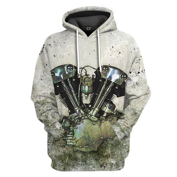 Bikergod Motorcycle Hoodie/Zip hoodie, Sweatshirt, T-shirt Design 3D Full Printed Sizes S - 5XL - MT151122