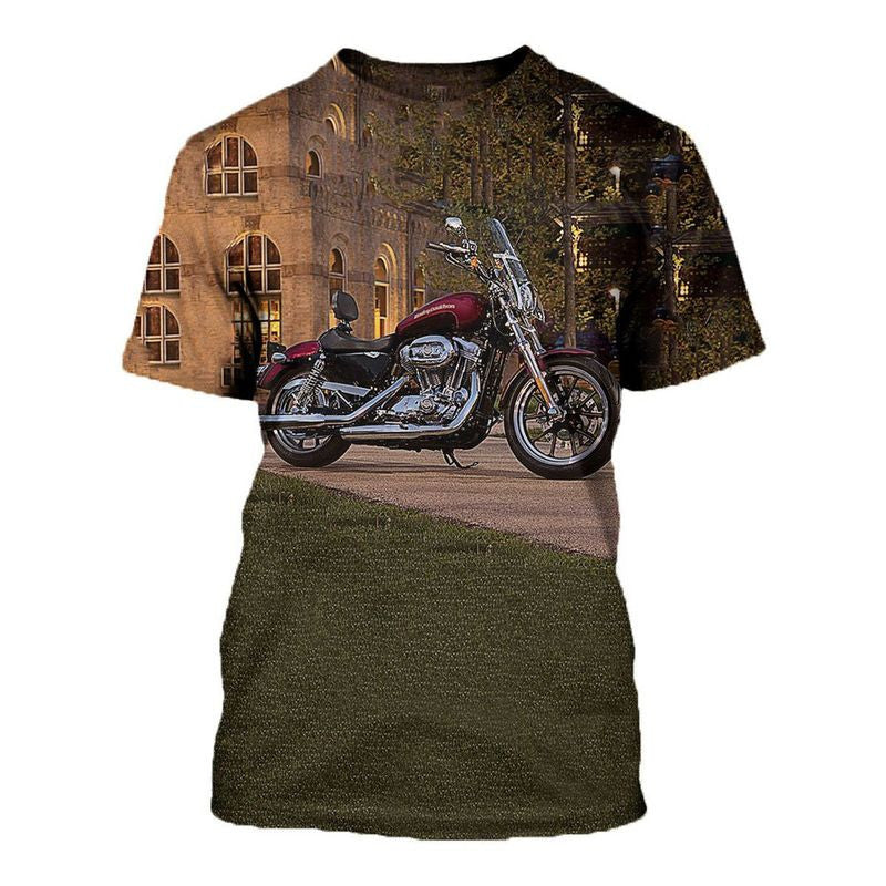 Bikergod Motorcycle T-shirt Design 3D Full Printed Sizes S - 5XL - MT151180