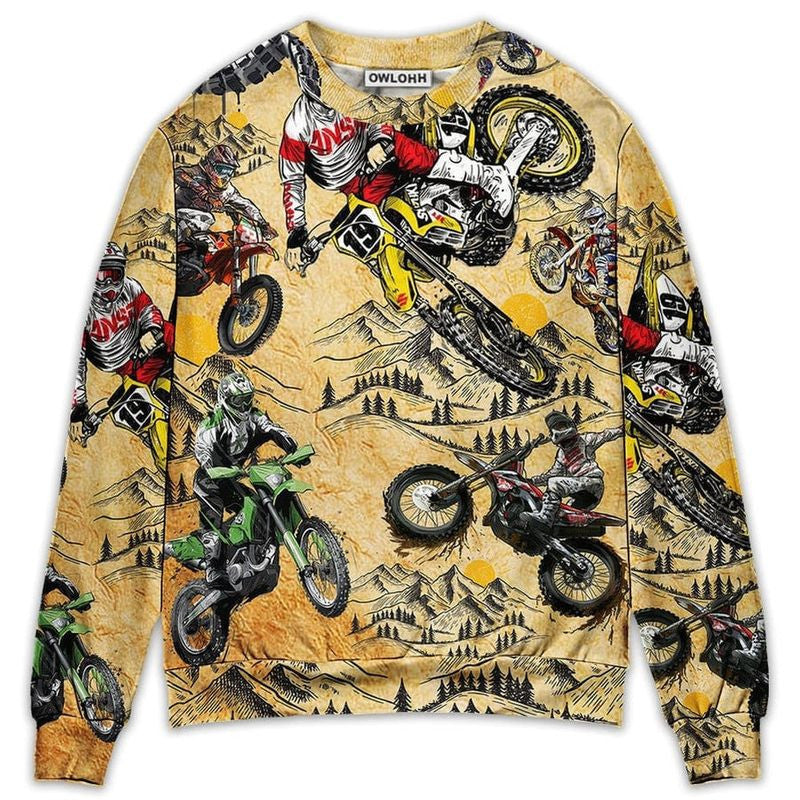 Bikergod Motorcycle Sweatshirt Design 3D Full Printed Sizes S - 5XL - MT151167