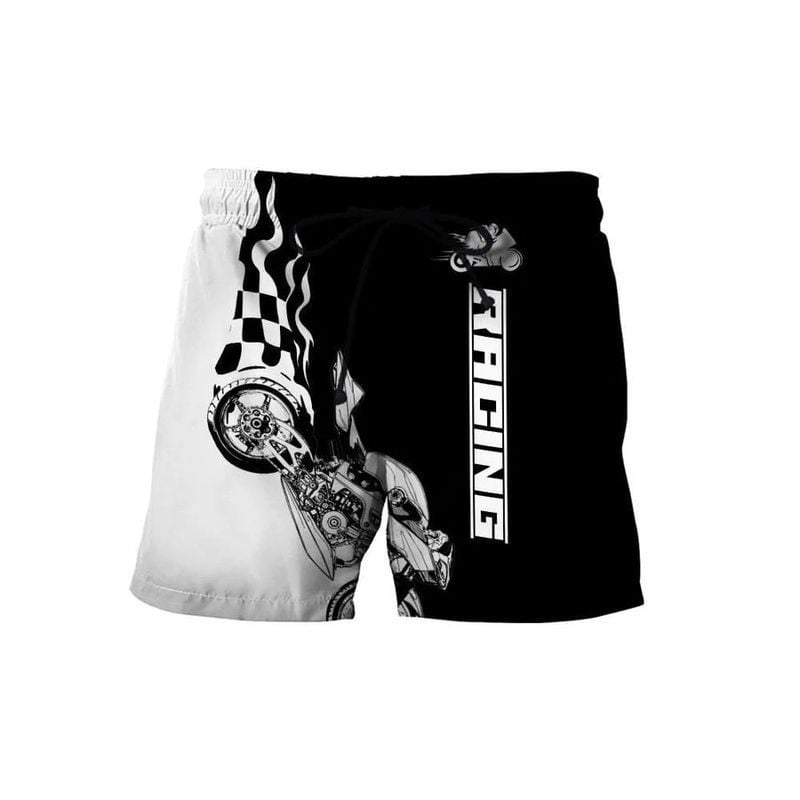 Bikergod Motorcycle Hawaiian Shorts Sizes S - 5XL - MT151163