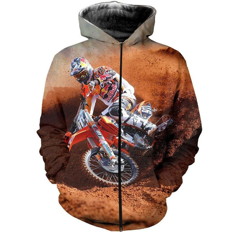 Bikergod Motorcycle Hoodie/Zip hoodie, Sweatshirt, T-shirt Design 3D Full Printed Sizes S - 5XL - MT151137