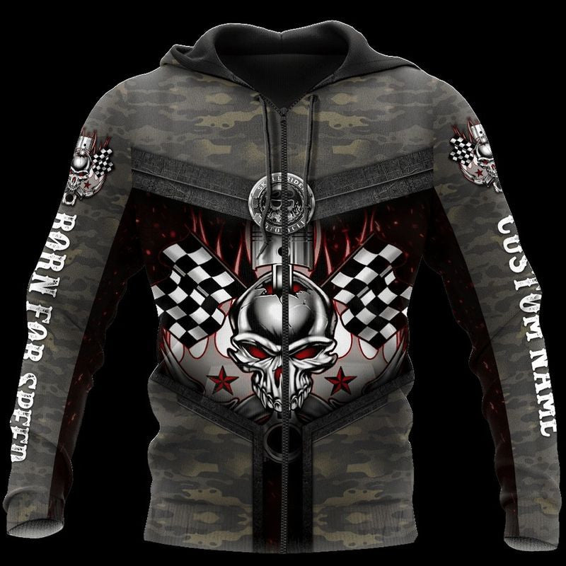 Bikergod Motorcycle Hoodie/Ziphoodie Design 3D Full Printed Sizes S - 5XL MT151151