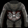 Bikergod Motorcycle Hoodie/Ziphoodie Design 3D Full Printed Sizes S - 5XL MT151151