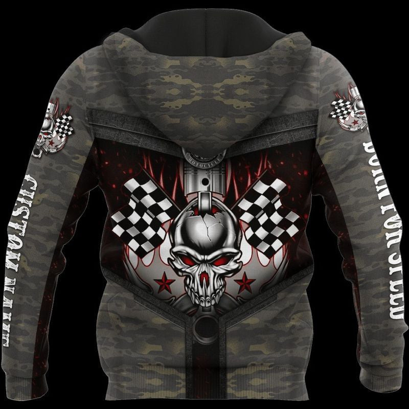 Bikergod Motorcycle Hoodie/Ziphoodie Design 3D Full Printed Sizes S - 5XL MT151151