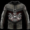Bikergod Motorcycle Hoodie/Ziphoodie Design 3D Full Printed Sizes S - 5XL MT151151