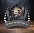 Bikergod Motorcycle Eagle biker motorcycle club Classic Cap NAAM35