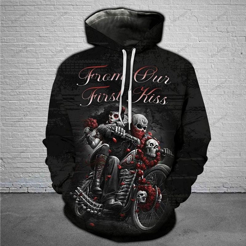 Bikergod Motorcycle  Hoodies Full Design 3D Full Printed Size S-5XL-HFG468