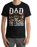 Bikergod Motorcycles Dad The Man The Myth The Legend T-shirt Design 2D Full Printed Sizes S - 5XL - NAAB371