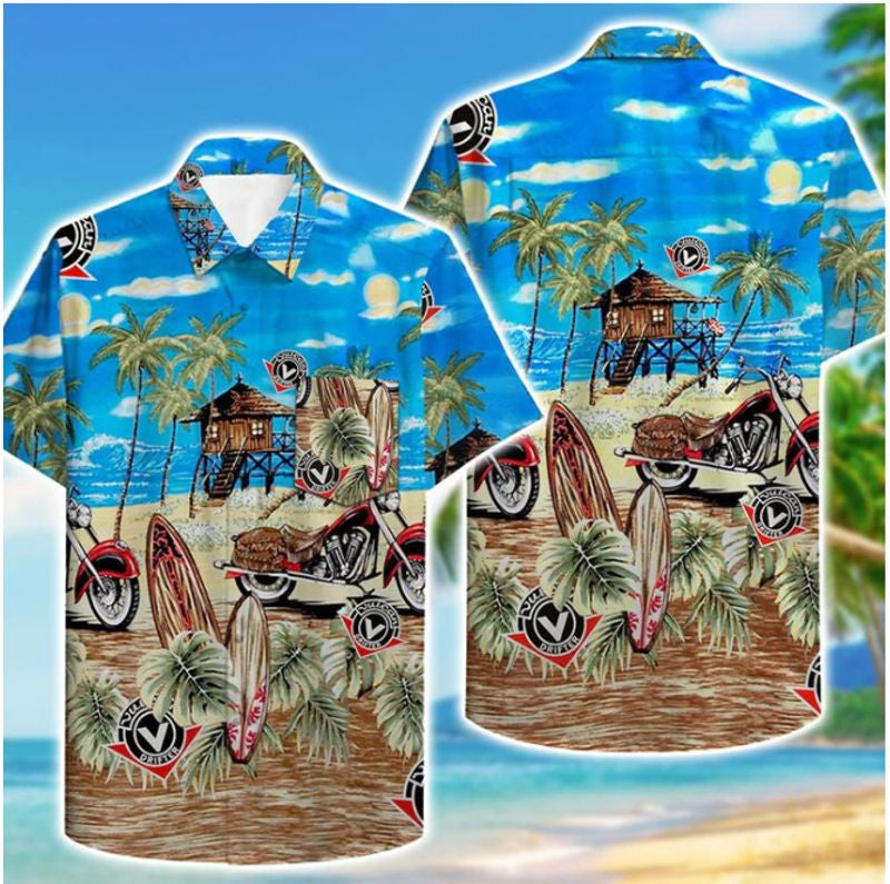 Bikergod Motorcycle Hawaii Shirt Design 3D Full Printed Sizes S - 5XL NAL277