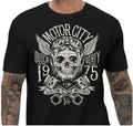 Bikergod Motorcycles Motor City T-shirt Design 2D Full Printed Sizes S - 5XL - NAU9549