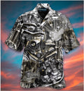 Bikergod Motorcycle Mechanic Hawaii Shirt Design 3D Full Printed Sizes S - 5XL NAL284
