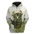Bikergod Motorcycle Hoodie/Zip hoodie, Sweatshirt, T-shirt Design 3D Full Printed Sizes S - 5XL - MT151140