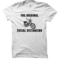Bikergod Motorcycles The Original Social Distancing T-shirt Design 2D Full Printed Sizes S - 5XL - NAU9570