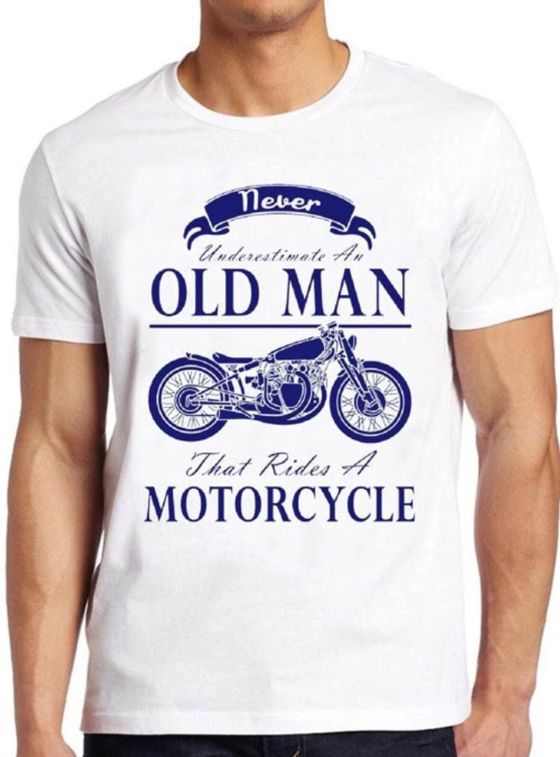 Bikergod Motorcycle T-shirt Design 2D Full Printed Sizes S - 5XL - GHJ44489