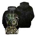 Bikergod Motorcycle  Hoodies Zip Hoodies Full Design 3D Full Printed Size S-5XL-HHJ96911