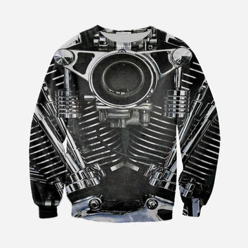 Bikergod Motorcycle Sweatshirt Design 3D Full Printed Sizes S - 5XL - MT151171
