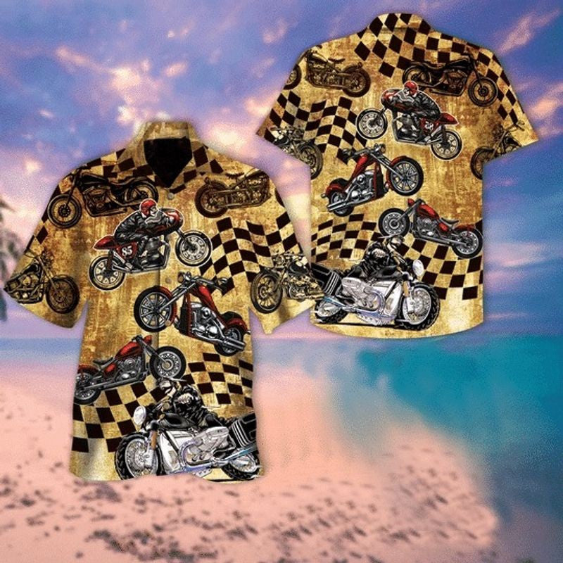 Bikergod Motorcycle Hawaii Shirt Design 3D Full Printed Sizes S - 5XL MT151221