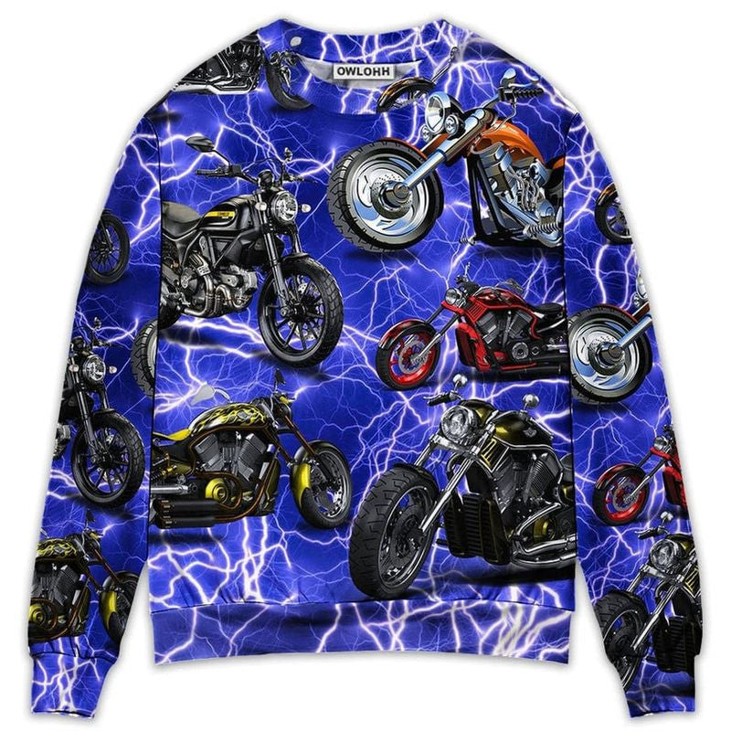 Bikergod Motorcycle Sweatshirt Design 3D Full Printed Sizes S - 5XL - MT151166