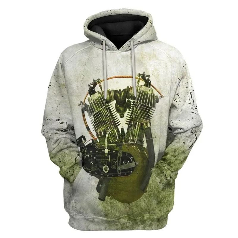 Bikergod Motorcycle Hoodie/Zip hoodie, Sweatshirt, T-shirt Design 3D Full Printed Sizes S - 5XL - MT151132