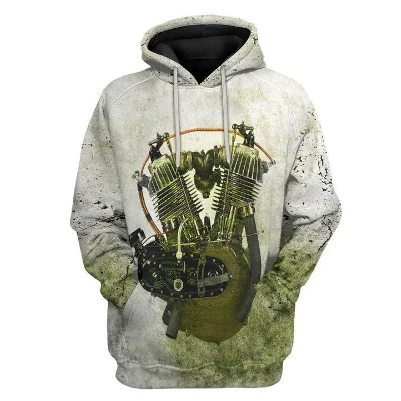 Bikergod Motorcycle  Hoodies Zip Hoodies Full Design 3D Full Printed Size S-5XL-HHJ96913