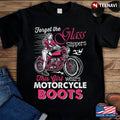 Bikergod Motorcycle This Girl Wear Motorcycle Boots T-shirt Design 2D Full Printed Sizes S - 5XL - NAAR47