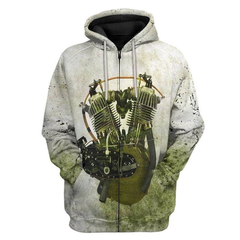 Bikergod Motorcycle Hoodie/Zip hoodie, Sweatshirt, T-shirt Design 3D Full Printed Sizes S - 5XL - MT151124