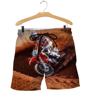 Bikergod Motorcycle Hawaiian Shorts Sizes S - 5XL - MT151159