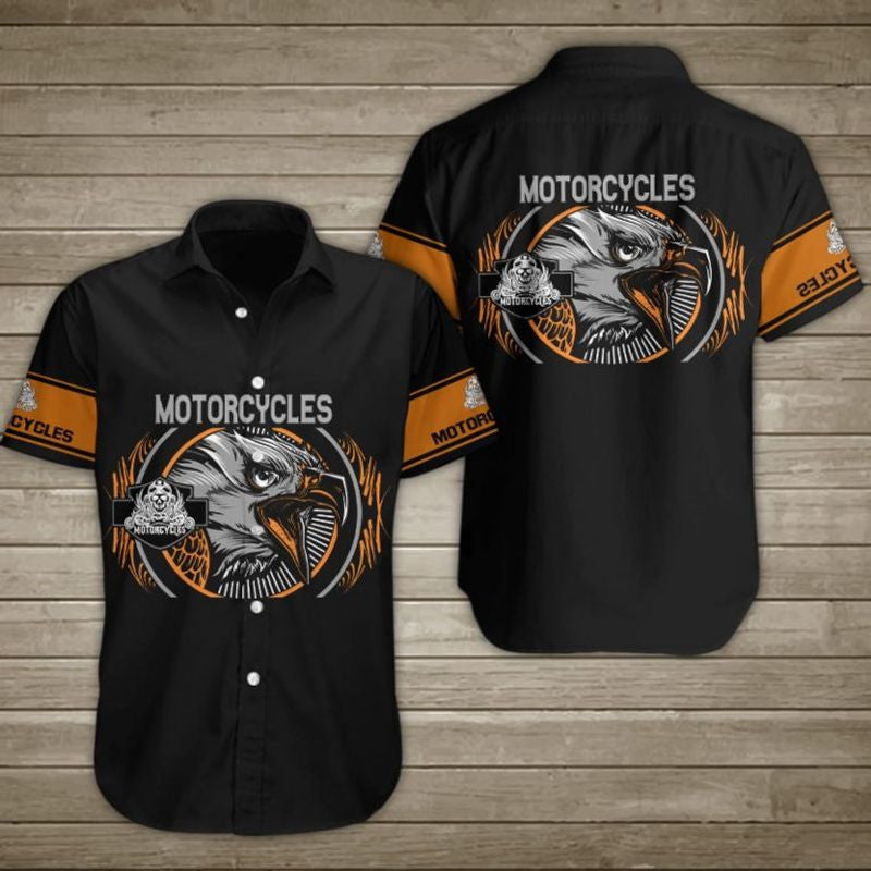 Bikergod Motorcycles Button Shirt Design 3D Full Printed Sizes S - 5XL NAL235
