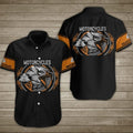 Bikergod Motorcycles Button Shirt Design 3D Full Printed Sizes S - 5XL NAL235
