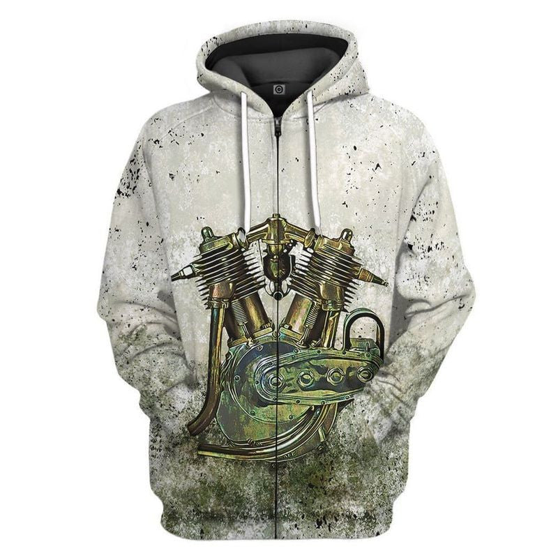 Bikergod Motorcycle Hoodie/Zip hoodie, Sweatshirt, T-shirt Design 3D Full Printed Sizes S - 5XL - MT151147