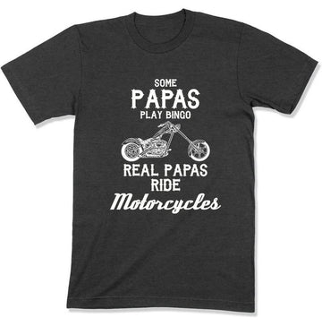 Bikergod Motorcycle Real Papas Ride Motorcycle T-shirt Design 2D Full Printed Sizes S - 5XL - NAS7924