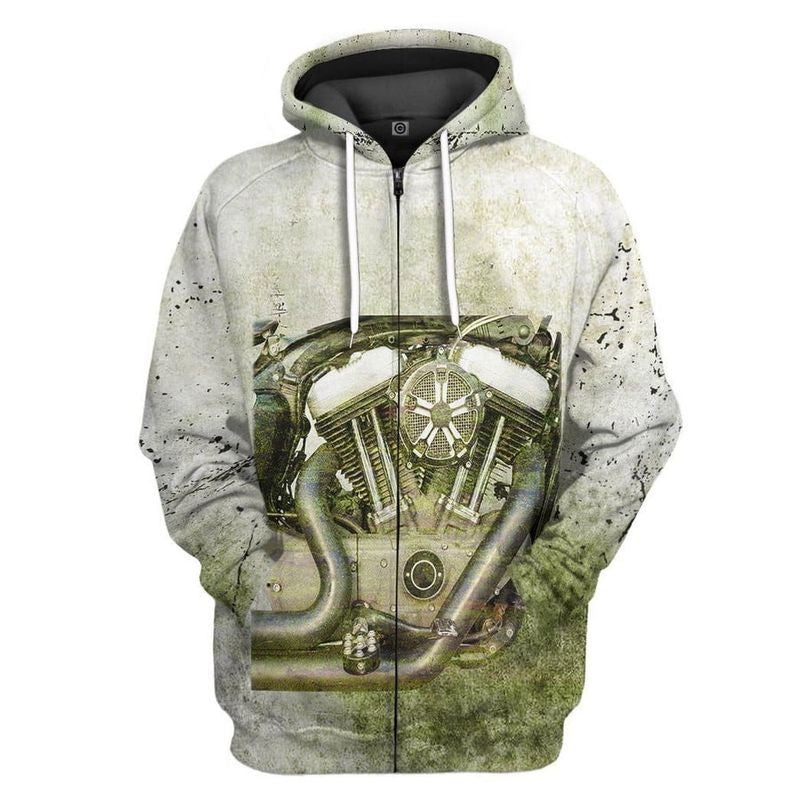 Bikergod Motorcycle Hoodie/Zip hoodie, Sweatshirt, T-shirt Design 3D Full Printed Sizes S - 5XL - MT151126
