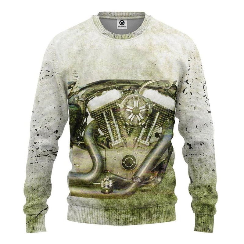 Bikergod Motorcycle Hoodie/Zip hoodie, Sweatshirt, T-shirt Design 3D Full Printed Sizes S - 5XL - MT151126