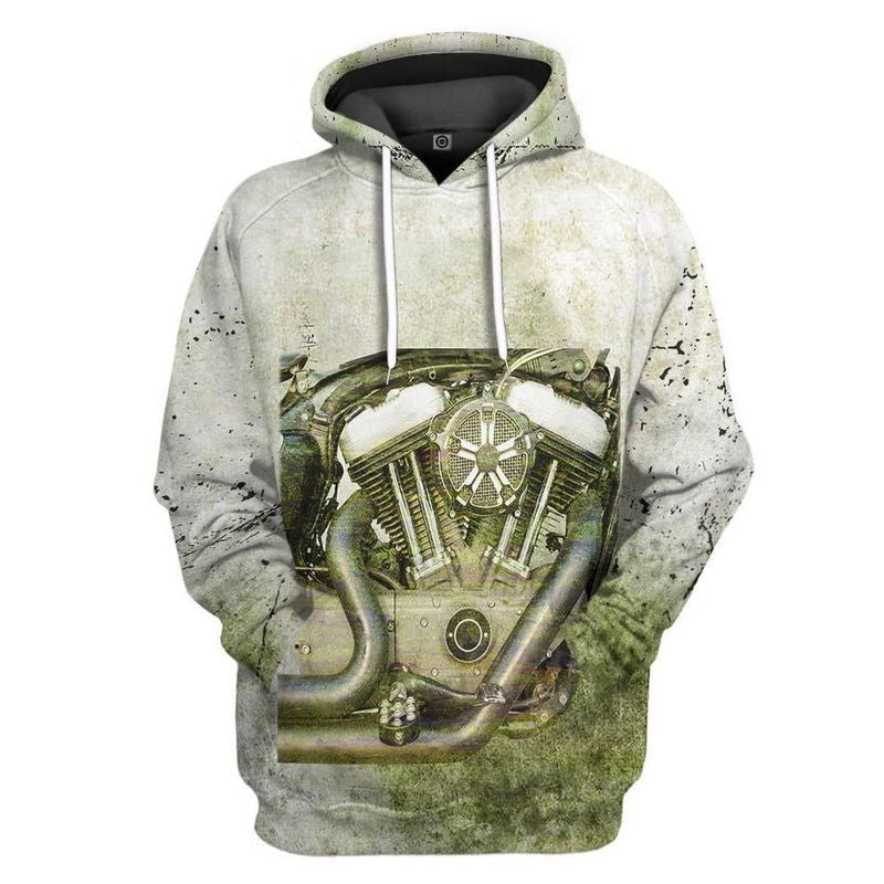 Bikergod Motorcycle Hoodie/Zip hoodie, Sweatshirt, T-shirt Design 3D Full Printed Sizes S - 5XL - MT151126