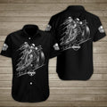 Bikergod Motorcycles Skull Biker Button Shirt Design 3D Full Printed Sizes S - 5XL NAL174