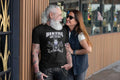 Bikergod Motorcycle Bikers Don't Go Grey T-shirt Design 2D Full Printed Sizes S - 5XL - NAS7948