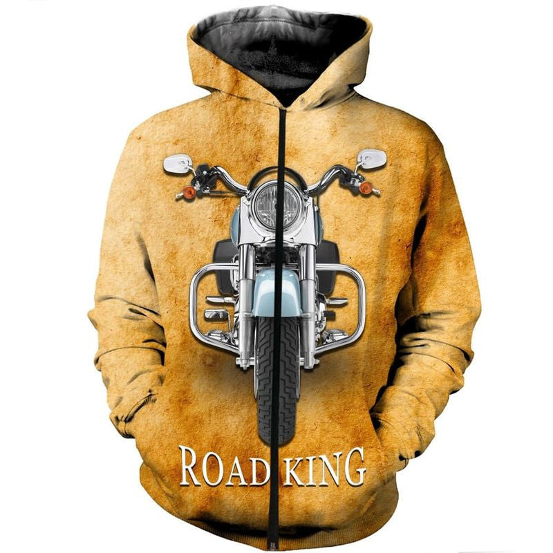 Bikergod Motorcycle Hoodie/Zip hoodie Design 3D Full Printed Sizes S - 5XL - MT151190