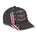 Bikergod Motorcycle American Flag Classic Cap NABH217