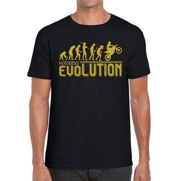 Bikergod Motorcycle Motorbike Evolution T-shirt, Crew-neck Sweatshirt, Hoodie, Tank Top, V-neck T-shirt Design 2D Full Printed Sizes S - 5XL - NABS434