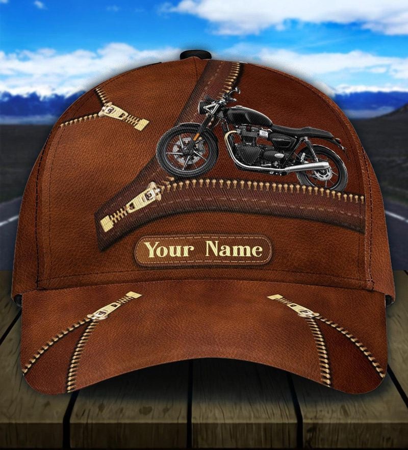 Bikergod Motorcycle Custom Name Classic Cap NABJ143