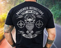 Bikergod Motorcycle Passenger Instructions T-shirt, Crew-neck Sweatshirt, Hoodie, Tank Top, V-neck T-shirt Design 2D Full Printed Sizes S - 5XL - NABS411