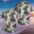 Bikergod Motorcycle Biker Button Shirt Design 3D Full Printed Sizes S - 5XL NABD336