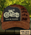 Bikergod Motorcycle Custom Name Classic Cap NABH226