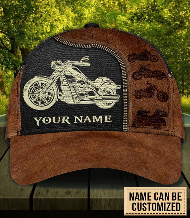 Bikergod Motorcycle Custom Name Classic Cap NABH226