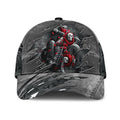 Bikergod Motorcycle Skull Couple Classic Cap NABJ121