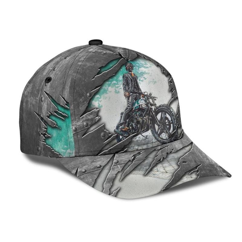 Bikergod Motorcycle Classic Cap NABH202