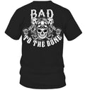 Bikergod Motorcycle bad to the bone T-shirt, Crew-neck Sweatshirt, Hoodie, Tank Top, V-neck T-shirt Design 2D Full Printed Sizes S - 5XL - NABD220