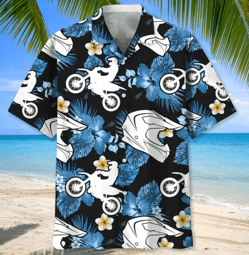 Bikergod Motorcycle COTTON Hawaii Shirt Design 3D Full Printed Sizes S - 5XL NMK287