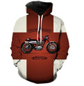Bikergod Motorcycle Freedom Riders  Hoodie Design 3D Full Printed Sizes S - 5XL - NABC378